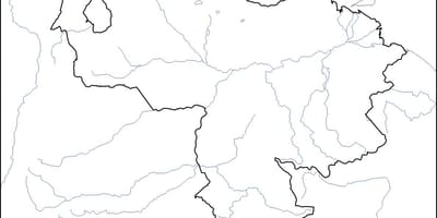 Венецуела празно мапа